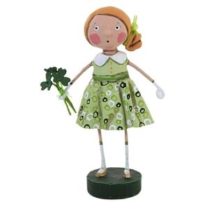 Lori Mitchell Chloe's Clovers, 6.0 Polyresin, St. Patrick's Day Good Luck